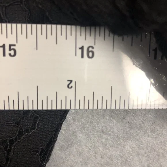 NWT Lulu's Black Lace Mini Dress Size Small - Picture 10 of 11